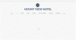 Desktop Screenshot of mountviewmotel.com.au